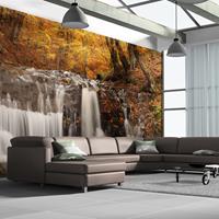 ARTGEIST XXL Tapete Autumn landscape waterfal cm 550x270 