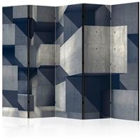 ARTGEIST 5teiliges Paravent Concrete city II cm 225x172 