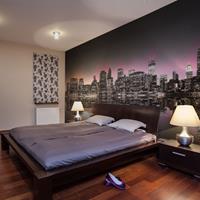 ARTGEIST Fototapete Colorful glow over NYC cm 300x231 