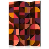 ARTGEIST 3teiliges Paravent Geometric Mosaic cm 135x172 