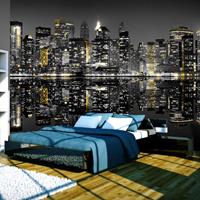ARTGEIST Fototapete Gold und Silber NYC cm 250x193 