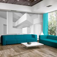 ARTGEIST Fototapete White geometry cm 350x245 