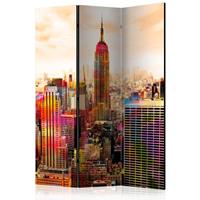 ARTGEIST 3teiliges Paravent Colors of New Yor cm 135x172 