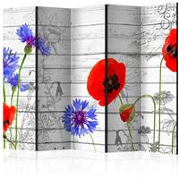 ARTGEIST 5teiliges Paravent Wildflowers II R cm 225x172 