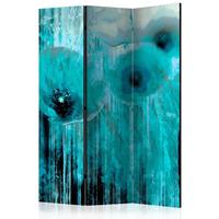 ARTGEIST 3teiliges Paravent Turquoise madness cm 135x172 