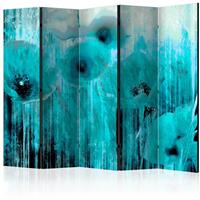 ARTGEIST 5teiliges Paravent Turquoise madness cm 225x172 