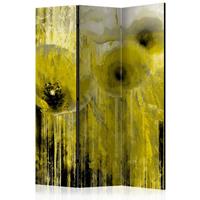 ARTGEIST 3teiliges Paravent Yellow madness R cm 135x172 