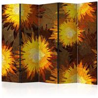 ARTGEIST 5teiliges Paravent Sunflower dance I cm 225x172 