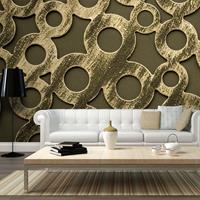 ARTGEIST XXL Tapete Bronzenringe cm 550x270 