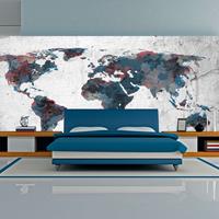 ARTGEIST XXL Tapete World map on the wall cm 550x270 