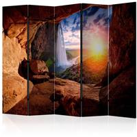 ARTGEIST 5teiliges Paravent Cave Seljalandsf cm 225x172 