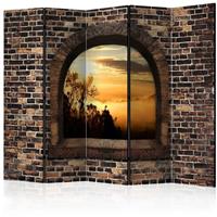 ARTGEIST 5teiliges Paravent Stony Window Mor cm 225x172 
