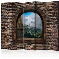 ARTGEIST 5teiliges Paravent Stony Window Mou cm 225x172 