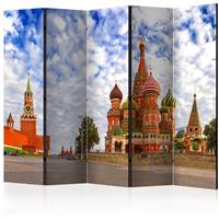 ARTGEIST 5teiliges Paravent Red Square Mosco cm 225x172 