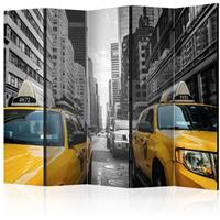 ARTGEIST 5teiliges Paravent New York taxi II cm 225x172 