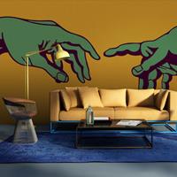 ARTGEIST Fototapete Green touch cm 300x231 