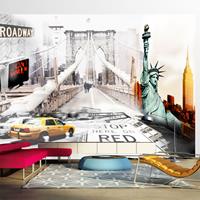 ARTGEIST Fototapete Straßen von New York cm 300x210 