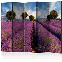 ARTGEIST 5teiliges Paravent Lavender field in cm 225x172 