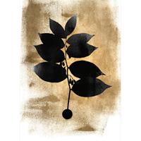 A.S. CREATIONS A.s.creations - DD119953 DarkLeafs ARTist fototapete blumen 280 x 200 cm (2 Teile) | Fototapeten bei BRICOFLOR kaufen - Gold, Schwarz / Anthrazit