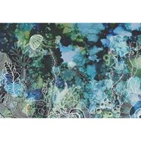 A.S. CREATIONS A.s.creations - DD120053 UnderwaterColour ARTist fototapete unterwasser tiere 270 x 400 cm (4 Teile) | Jetzt Fototapeten günstig kaufen - Blau, Grün