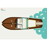 A.S. CREATIONS A.s.creations - DD120145 Riva ARTist fototapete modern 200 x 400 cm (4 Teile) | Fototapeten Online-Shop - Blau, Braun