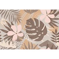A.S. CREATIONS DD120217 JunglepPlants2 ARTist fototapete dschungel palmen natur 270 x 400 cm (4 Teile) | Fototapeten Online-Shop - Beige / Crème, Braun