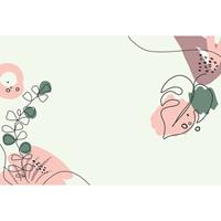 A.S. CREATIONS A.s.creations - DD120221 DrawnLeaves1 ARTist fototapete modern 270 x 400 cm (4 Teile) | Fototapeten bei BRICOFLOR kaufen - Braun, Pink / Rosa