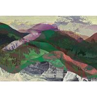 A.S. CREATIONS DD121808 hiddenvalley1 Walls by Patel 3 berge modern 270 x 400 cm (4 Teile) | Fototapeten bei BRICOFLOR kaufen - Blau, Grün