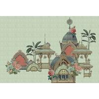 A.S. CREATIONS A.s.creations - DD121824 jaipur1 Walls by Patel 3 orientalisch 270 x 400 cm (4 Teile) | Fototapeten bei BRICOFLOR kaufen - Beige / Crème, Grün
