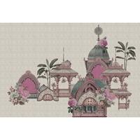 A.S. CREATIONS DD121828 jaipur2 Walls by Patel 3 orientalisch 270 x 400 cm (4 Teile) | Fototapeten bei BRICOFLOR kaufen - Grau, Violett / Lila