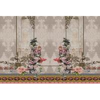 A.S. CREATIONS A.s.creations - DD121836 orientalgarde1 Walls by Patel 3 blumen 270 x 400 cm (4 Teile) | Jetzt Fototapeten günstig kaufen - Bunt, Grau
