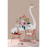 A.S. CREATIONS A.s.creations - DD122464 upnorth1 Walls by Patel 3 tiere blumen abstrakt 270 x 200 cm (2 Teile) | Fototapeten online entdecken - Beige / Crème, Weiß