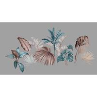 A.S. CREATIONS A.s.creations - DD122492 brasilia1 Walls by Patel 3 palmen dschungel modern 270 x 500 cm (5 Teile) | Online Fototapeten bestellen - Blau, Grau
