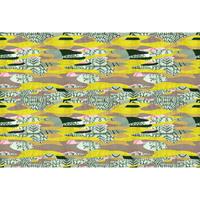 A.S. CREATIONS A.s.creations - DD122768 zimbabwe1 Walls by Patel 3 abstrakt modern 270 x 400 cm (4 Teile) | Fototapeten Online-Shop - Gelb, Grün