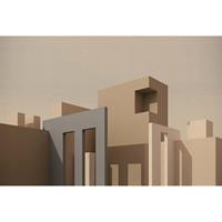 A.S. CREATIONS A.s.creations - DD122828 tanger1 Walls by Patel 3 abstrakt modern 270 x 400 cm (4 Teile) | Online Fototapeten bestellen - Beige / Crème, Grau