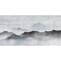 A.S. CREATIONS A.s.creations - DD122908 akaishi2 Walls by Patel 3 berge mond 250 x 500 cm (5 Teile) | Online Fototapeten bestellen - Blau, Grau