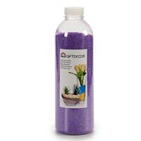 Giftdecor Hobby/decoratiezand lila paars 1,5 kg -