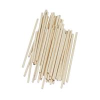 Rayher hobby materialen 360x naturel knutselhoutjes 10 x 0,4 cm -