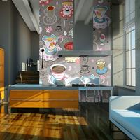 ARTGEIST Fototapete Tassen cm 400x309 - 