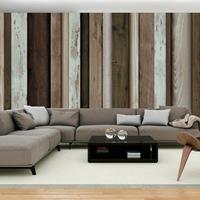 ARTGEIST Selbstklebende Fototapete Wooden Fan cm 490x280 - 