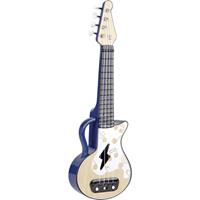 Hape Elektrische Lern-Ukulele, blau Mini-gitaar