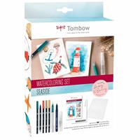 TOMBOW PEN+PENCIL Tombow Watercoloring Set Seaside by May & Berry