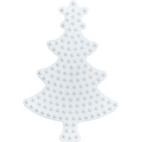 Hama Stiftplatte , Weihnachtsbaum, , weiß