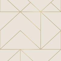 ART FOR THE HOME Superfresco Easy - Vliestapete - Geo Gold - 10m x 52cm