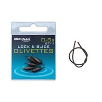 Drennan Olivettes Lock & Slide - Lood - 0.8g
