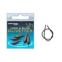 Drennan Olivettes Lock & Slide - Lood - 1.5g
