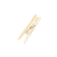 96x Mini houten wasknijpers 4.5 cm -