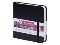 Schetsboek Talens Art Creation zwart 12x12 cm