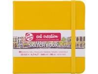 royaltalens Royal Talens Art Creation Schetsboek Golden Yellow - 12 x 12 cm - 140 gram