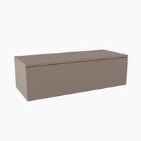 MONDIAZ ALAN MODULE SMALL onderkast 100x41x30cm 1 lade Push to open MDF Smoke mat A45286Smoke